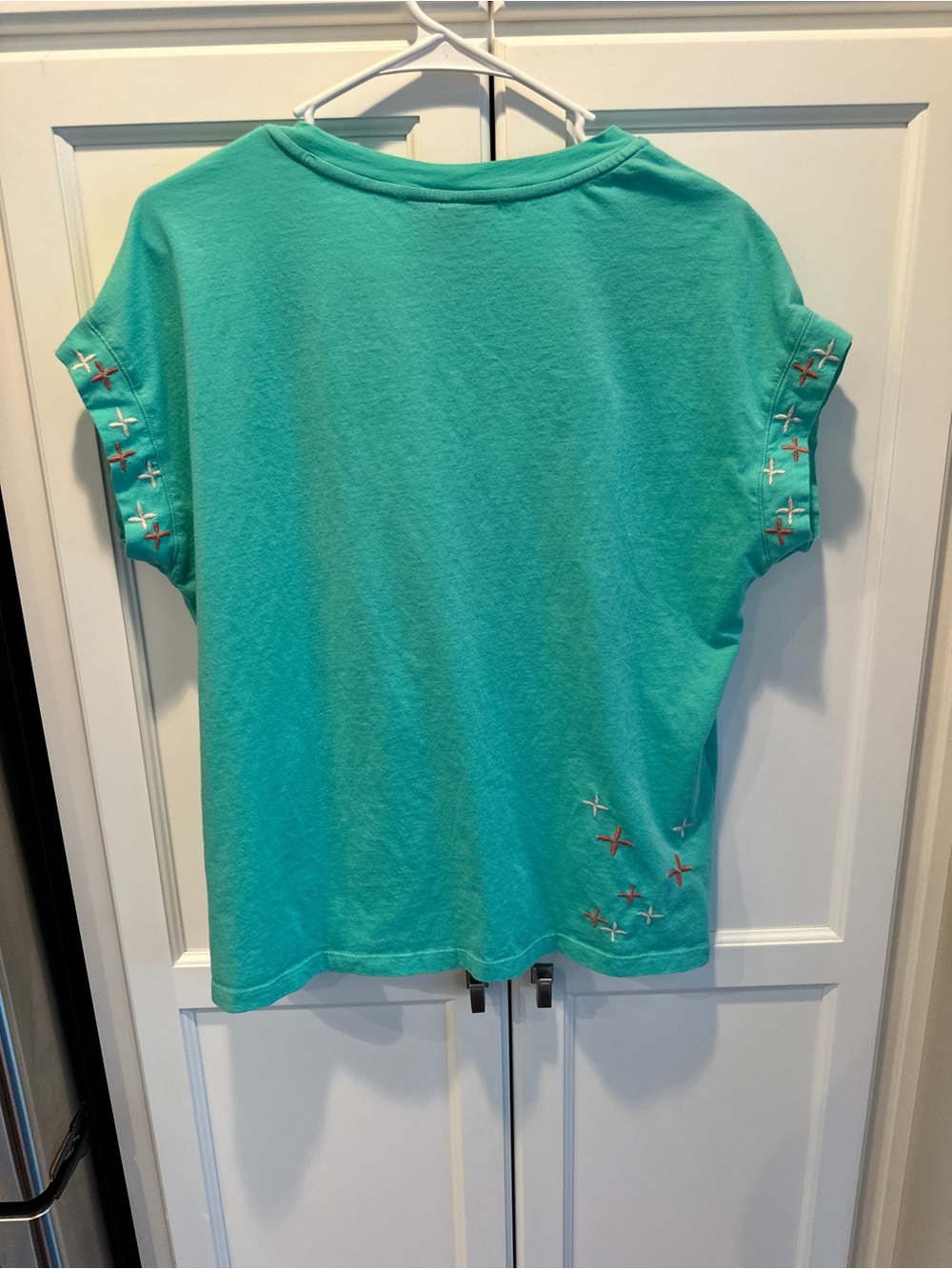 Johnny Was Ceretti Embroidered 'Tee Size M - Picture 10 of 12